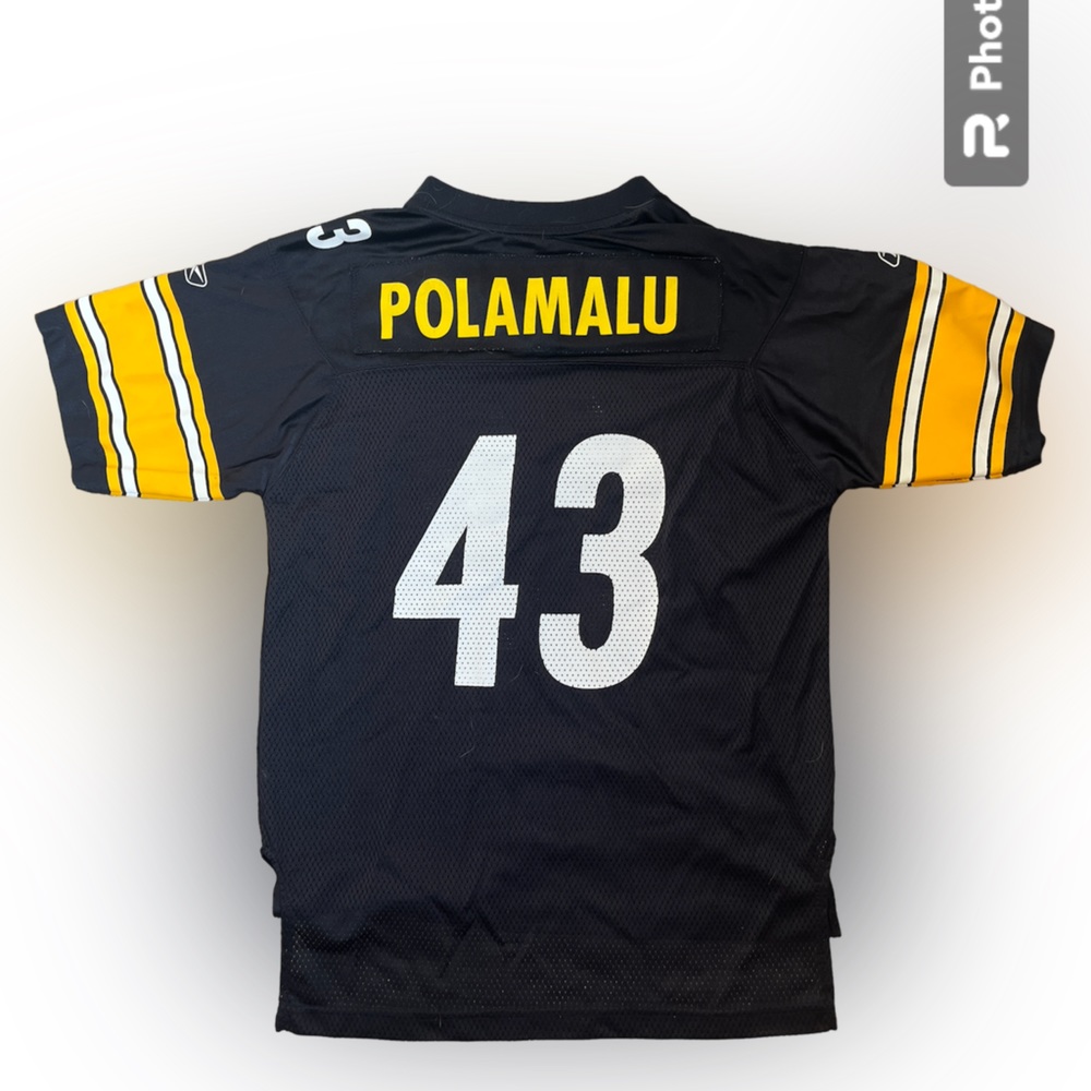 Troy Polamalu #43 Pgh Steelers Jersey, size L. great condition